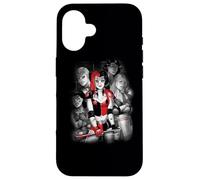 Carcasa para iPhone 16 Harley Quinn Bad Gals Black & White