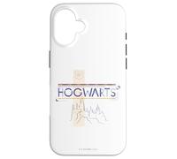 Carcasa para iPhone 16 Harry Potter Hogwarts Castle Line Drawing