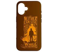 Carcasa para iPhone 16 Harry Potter Neither Can Live While The Other Survives