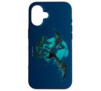 Carcasa para iPhone 16 Harry Potter Thestral Flies Over Hogwarts