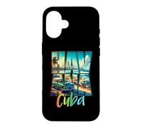 Carcasa para iPhone 16 Havana Cuba Summer Seaside Sunset Mens Womens Ropa de Viaje