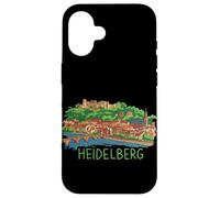 Carcasa para iPhone 16 Heidelberg Alemania - Recuerdo de Viaje