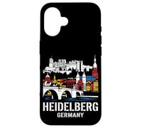 Carcasa para iPhone 16 Heidelberg Alemania - Recuerdo de Viaje