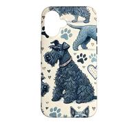 Carcasa para iPhone 16 Hermoso patrón Kerry Blues Lindo Kerry Blue Terrier