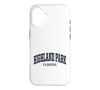 Carcasa para iPhone 16 Highland Park Florida Retro