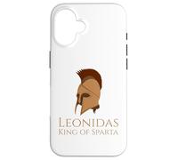 Carcasa para iPhone 16 Historia Griega Antigua y clásica - Leonidas King of Sparta