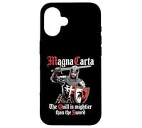 Carcasa para iPhone 16 Historia Medieval Carta Magna Parlamento Y Derechos Civiles