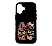 Carcasa para iPhone 16 HOA President Herding Cats Gotta Be Easier |-