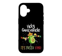 Carcasa para iPhone 16 Holy Guacamole Its Mexican Fiesta Time Cinco de Mayo Party