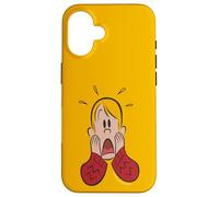 Carcasa para iPhone 16 Home Alone Cartoon Kevin McCallister After Shave Pose