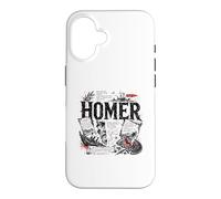 Carcasa para iPhone 16 Homer Iliad Odyssey Poesía Griega Antigua