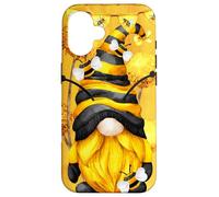 Carcasa para iPhone 16 Honey Bee Graphic For Beekeeper and Summer Yellow GNOME