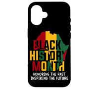 Carcasa para iPhone 16 Honra el Pasado, inspira el Futuro, el Mes de la Historia Negra
