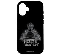 Carcasa para iPhone 16 House of The Dragon The Iron Throne, Forged by Dragons