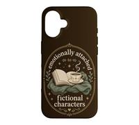 Carcasa para iPhone 16 Humor de Lectura para Amantes de los Libros para fanáticos de la ficción y soñadores