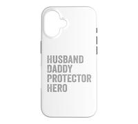 Carcasa para iPhone 16 Husband Daddy Protector Hero Strong Family Man