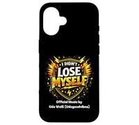 Carcasa para iPhone 16 I Didnt Lose Myself, Música Oficial Merch UDO W.