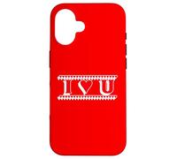 Carcasa para iPhone 16 I Heart u | I Love You Hearts I Love U Loving