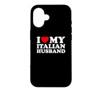 Carcasa para iPhone 16 I Love My Italian Husband
