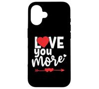 Carcasa para iPhone 16 I Love You More Sign When I Say Love You Most The End I Win