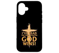 Carcasa para iPhone 16 I’ve Read The Final Chapter God Wins Christian Faih Cross