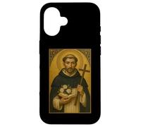 Carcasa para iPhone 16 Icono católico Romano de Santo Domingo