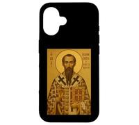 Carcasa para iPhone 16 Icono ortodoxo de San Clemente de Alejandría