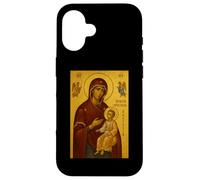 Carcasa para iPhone 16 Icono ortodoxo de Theotokos Fovera Prostasia