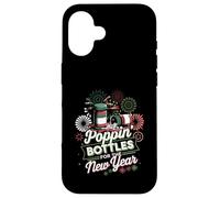 Carcasa para iPhone 16 ICU Enfermeras Poppin Botellas para La Nochevieja PICU ER