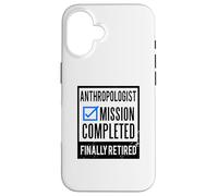 Carcasa para iPhone 16 Idea de Regalo de jubilación Antropólogo Jubilado