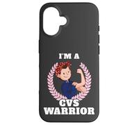 Carcasa para iPhone 16 I'm a CVS Warrior Cyclic Vomiting Syndrome Awareness