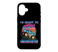 Carcasa para iPhone 16 I'm Ready To Crush Kindergarten Monster Truck Back To School