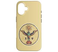 Carcasa para iPhone 16 Impresión gráfica egipcia Sun God Ra