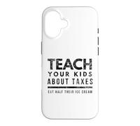 Carcasa para iPhone 16 Impuestos Graciosos es Robo Libertad Fiscal conservadora