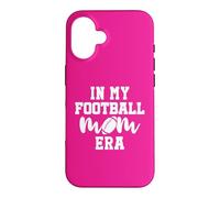 Carcasa para iPhone 16 In My Football Mom Era Shirt,Women Mom Football Top Game Day