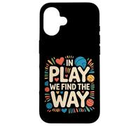 Carcasa para iPhone 16 In Play We Find The Way Profesor de Educación Física -