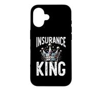 Carcasa para iPhone 16 Insurance King CSR Claims Adjuster Services Gift For Him