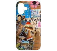 Carcasa para iPhone 16 Irak Bagdad Irak Home IRQ Diseño de Mapa iraquí I Love Irak Flag