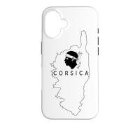 Carcasa para iPhone 16 Isla de Córcega Francia Córcega