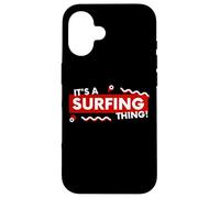 Carcasa para iPhone 16 It's a Surfing Thing Surf Board Retro Beach Ocean Surfers