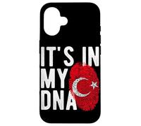 Carcasa para iPhone 16 It's in My DNA Bandera Nacional Turca Turquía Orgullo Heritage