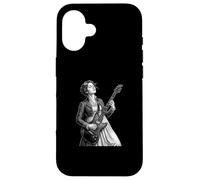 Carcasa para iPhone 16 Jane Austen Guitarra