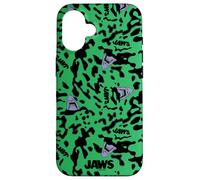 Carcasa para iPhone 16 Jaws Green Shark Camo All Over Print