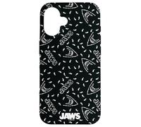 Carcasa para iPhone 16 Jaws Shark Bones All Over Print