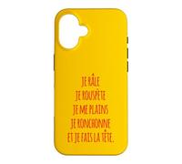 Carcasa para iPhone 16 Je râle je rouspète je me Plains je ronchonne fais la tête
