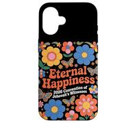 Carcasa para iPhone 16 Jehovah's Witness 2026 Convention Eternal Happiness JW ORG