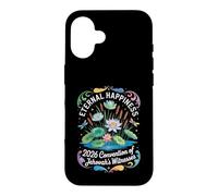 Carcasa para iPhone 16 Jehovah's Witness 2026 Convention Eternal Happiness JW ORG