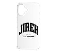 Carcasa para iPhone 16 Jirah God Provider Cristiano Hombres Mujeres niños aman a Dios & Jesús