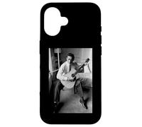 Carcasa para iPhone 16 Johnny Cash, Cantante de I Walk The Line Ring of Fire 1959