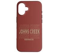 Carcasa para iPhone 16 Johns Cr eorgia Vintage
